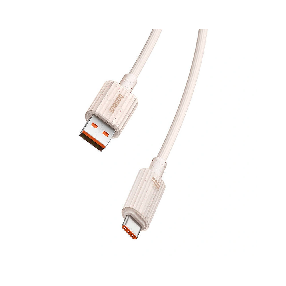 Hurtownia GSM - Kabel Baseus USB-A / USB-C Habitat Series 100W, PD, 1m (růžový) - BSU4666 - {ean13} - Hurt