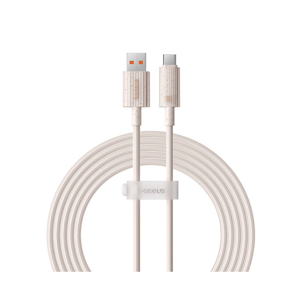 Hurtownia GSM - Kabel Baseus USB-A / USB-C Habitat Series 100W, PD, 2m (růžový) - BSU4667 - {ean13} - Hurt