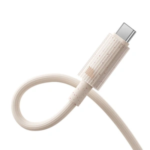 Kabel Baseus USB-A / USB-C Habitat Series 100W, PD, 2m (różowy)