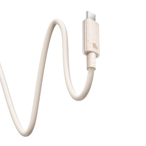 Kabel Baseus USB-A / USB-C Habitat Series 100W, PD, 2m (różowy)