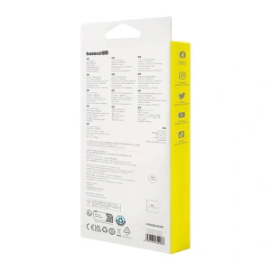 Kabel Baseus USB-A / USB-C Habitat Series 100W, PD, 2m (różowy)