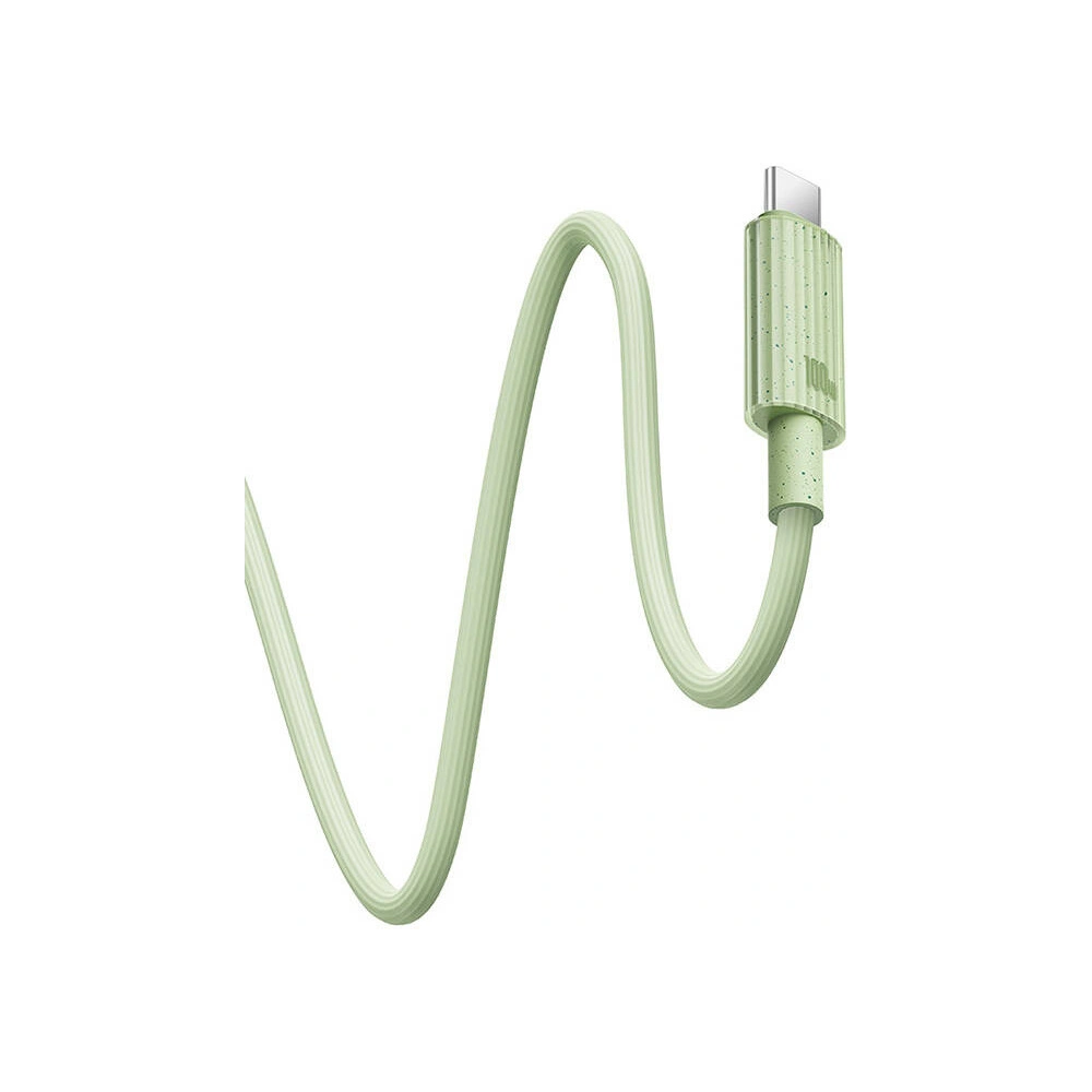 Hurtownia GSM - Kabel Baseus USB-A / USB-C Habitat Series 100W, PD, 1m (zelený) - BSU4668 - {ean13} - Hurt