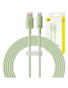 Kabel Baseus USB-A / USB-C Habitat Series 100W, PD, 2m (zelený)