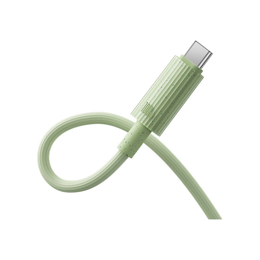 Hurtownia GSM - Kábel Baseus USB-C / USB-C Habitat Series 100W, PD, 1m (zöld) - BSU4670 - {ean13} - Hurt