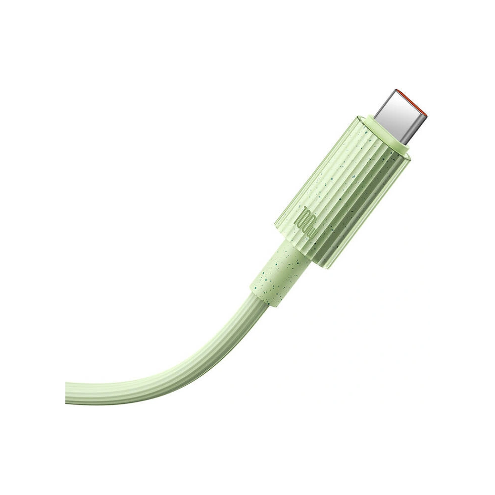Hurtownia GSM - Kábel Baseus USB-C / USB-C Habitat Series 100W, PD, 1m (zöld) - BSU4670 - {ean13} - Hurt