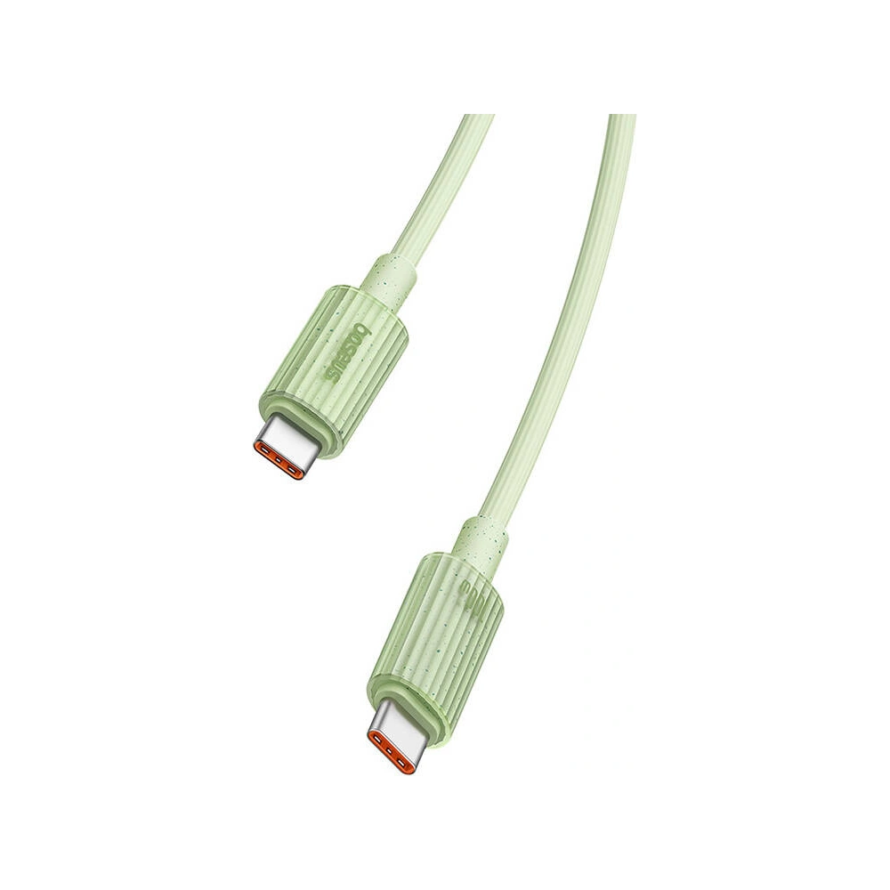 Hurtownia GSM - Kabel Baseus USB-C / USB-C Habitat Series 100W, PD, 1m (zielony) - BSU4670 - {ean13} - Hurt