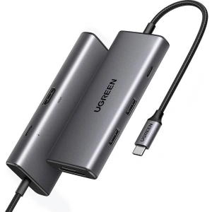 Hurtownia GSM - HUB UGREEN CM498 adaptér 7v1 USB-C / 2xUSB-A 3.2, USB-C 3.2, SD/TF, PD - UGR1713 - {ean13} - Hurt