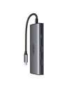 Hurtownia GSM - HUB UGREEN CM498 adaptor 6w1 USB-C / 2x USB-A 3.0, USB-C 3.0, 2xHDMI, PD - UGR1714 - {ean13} - Hurt