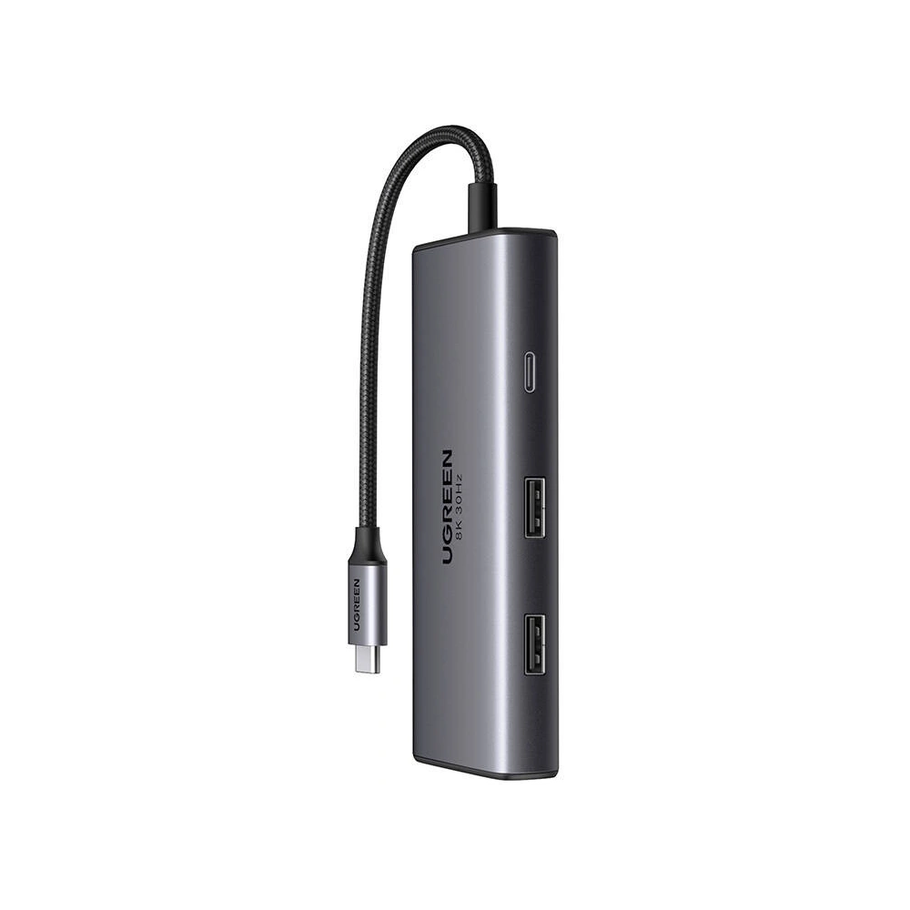 Hurtownia GSM - HUB UGREEN CM498 adaptér 6v1 USB-C / 2x USB-A 3.0, USB-C 3.0, 2xHDMI, PD - UGR1714 - {ean13} - Hurt