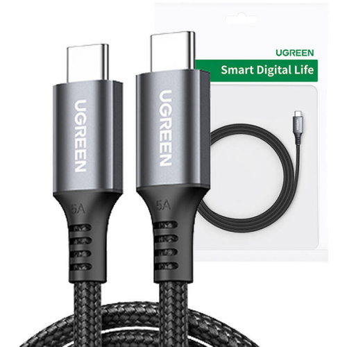 Ugreen Distributor - 6941876219612 - UGR1716 - UGREEN US555 USB-C / USB-C 3m cable (black) - B2B homescreen