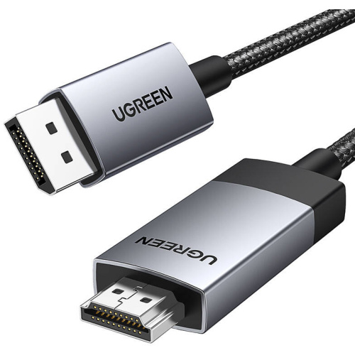Ugreen Distributor - 6941876217731 - UGR1717 - UGREEN DP119 Display Port / HDMI 4K cable, 1m, unidirectional - B2B homescreen