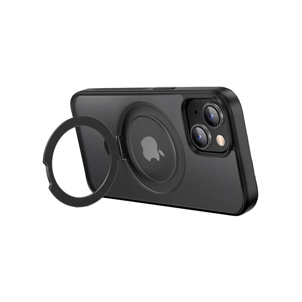 Etui UGREEN LP761 cu suport pentru deget Apple iPhone 15 (Negru)