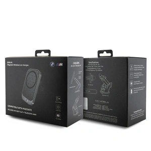 Hurtownia GSM - Autós tartó BMW BMMWCCMPGPK 15W műszerfalra / ablakra / szellőzőrácsra fekete/black MagSafe M Edition - BMW514 - {ean13} - Hurt