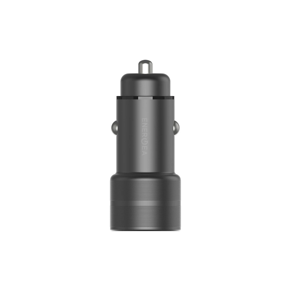 Hurtownia GSM - ENERGEA Alu Drive PD20+ autós töltő USB-A, USB-C, PD, QC 3.0, 38W szürke/gunmetal - ENG110 - {ean13} - Hurt