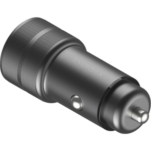 Hurtownia GSM - ENERGEA Alu Drive PD20+ autós töltő USB-A, USB-C, PD, QC 3.0, 38W szürke/gunmetal - ENG110 - {ean13} - Hurt
