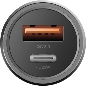 Hurtownia GSM - ENERGEA Alu Drive PD20+ autós töltő USB-A, USB-C, PD, QC 3.0, 38W szürke/gunmetal - ENG110 - {ean13} - Hurt