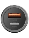 Hurtownia GSM - Automobilová nabíječka ENERGEA Alu Drive PD20+ USB-A, USB-C, PD, QC 3.0, 38W šedá/gunmetal - ENG110 - {ean13} - Hurt
