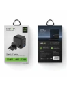 Hurtownia GSM - ENERGEA US+EU Travelite GAN66 USB-A, 2xUSB-C, PD, PPS, QC 3.0, 66W fekete hálózati töltő - ENG112 - {ean13} - Hurt