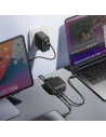 Wholesale ENERGEA US+EU Travelite GAN100 USB-A, 3xUSB-C, PD, PPS, QC 3.0, 100W black wall charger - ENG113 - {ean13} - Hurt