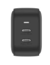 Hurtownia GSM - Încărcător de rețea ENERGEA US+EU Travelite GAN45 2xUSB-C, PD, PPS, 45W negru/black - ENG114 - {ean13} - Hurt
