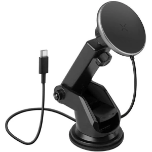 Wholesale ENERGEA MagDrive car holder with inductive charger for cockpit / air vent black MagSafe - ENG115 - {ean13} - Hurt