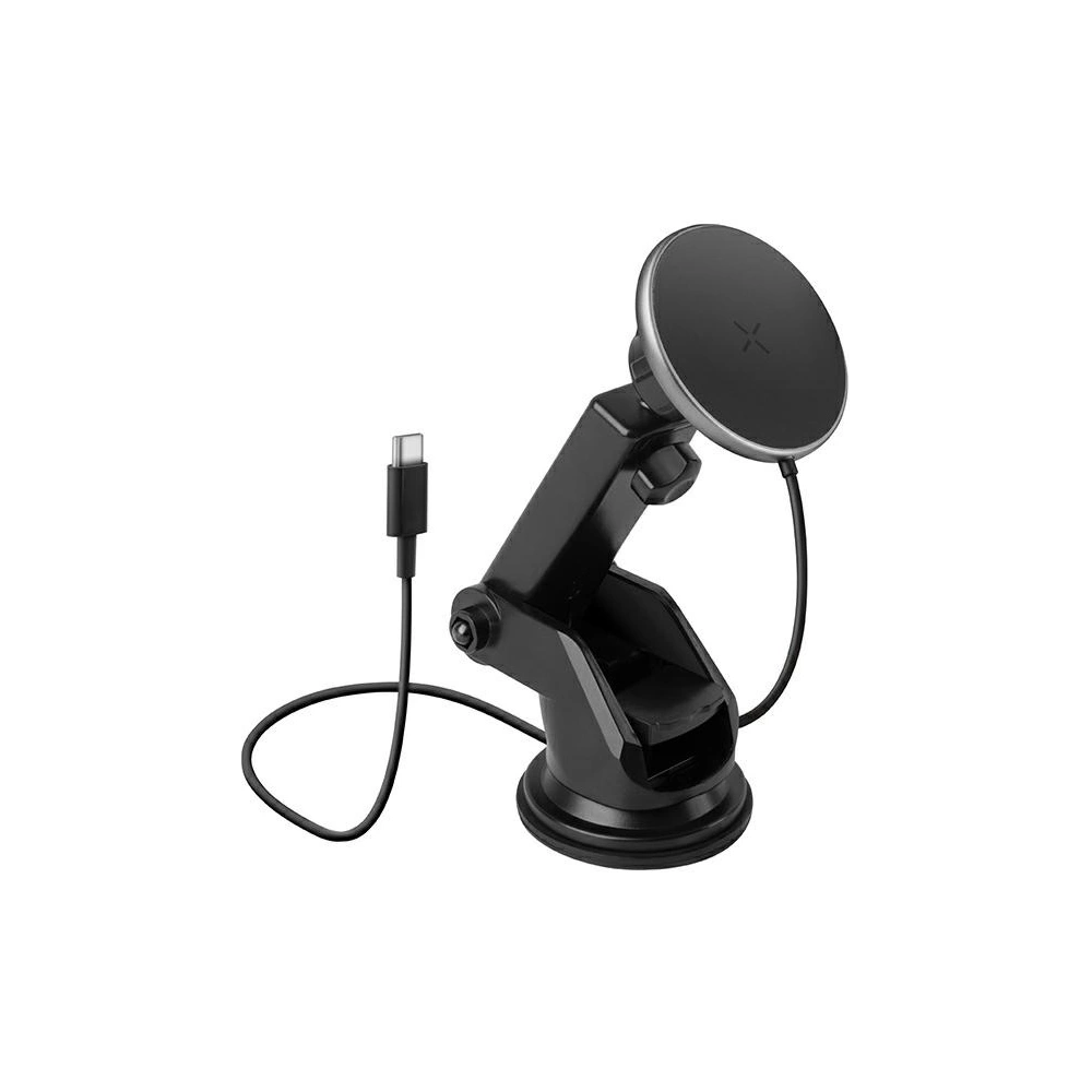 Hurtownia GSM - Auto-Halterung mit induktiver Ladestation ENERGEA MagDrive für das Armaturenbrett / für die Lüftungsgitter schwarz/black MagSafe - ENG115 - {ean13} - Hurt