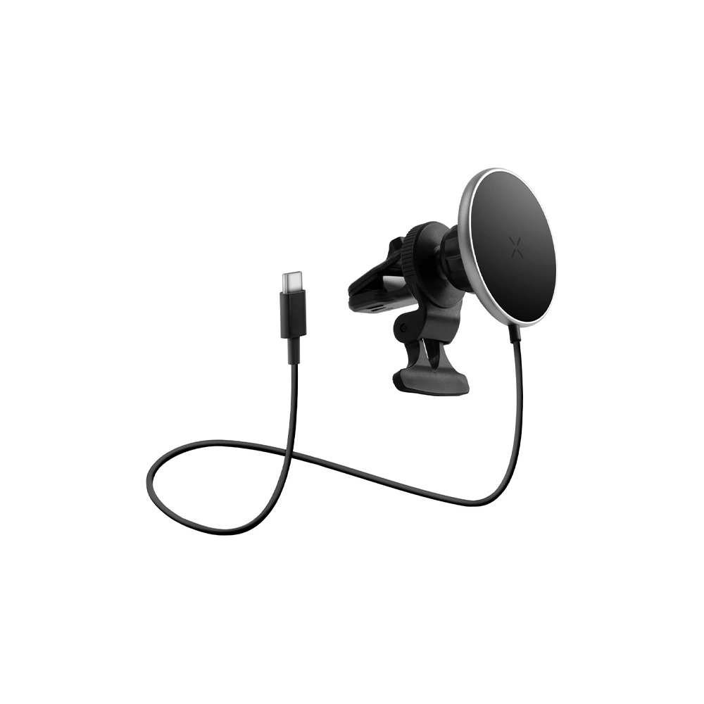 Hurtownia GSM - Auto-Halterung mit induktiver Ladestation ENERGEA MagDrive für das Armaturenbrett / für die Lüftungsgitter schwarz/black MagSafe - ENG115 - {ean13} - Hurt