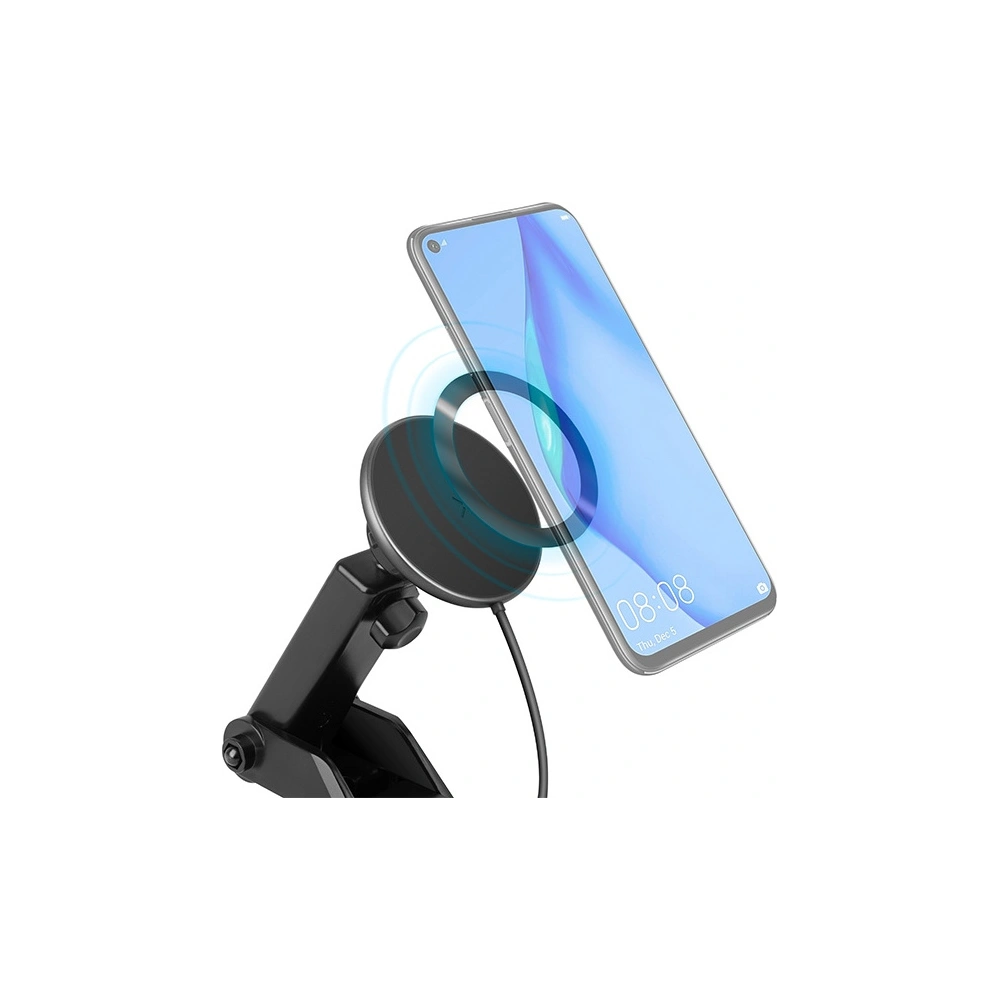 Hurtownia GSM - Auto-Halterung mit induktiver Ladestation ENERGEA MagDrive für das Armaturenbrett / für die Lüftungsgitter schwarz/black MagSafe - ENG115 - {ean13} - Hurt