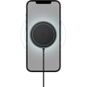 Hurtownia GSM - Energia MagDrive autós tartó induktív töltővel, fekete színben, műszerfalra / szellőzőrácsra, MagSafe kompatibilis. - ENG115 - {ean13} - Hurt