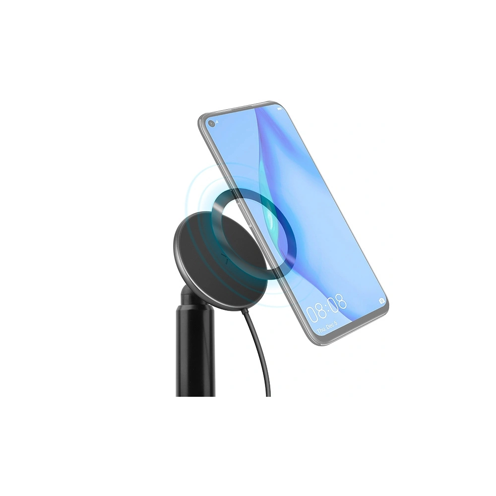 Hurtownia GSM - Suport auto cu încărcător inductiv ENERGEA MagDrive cu suport pentru cană pentru grila de ventilație negru/black MagSafe - ENG116 - {ean13} - Hurt
