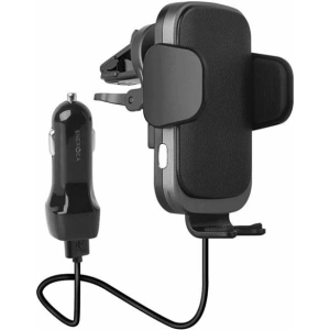 ENERGEA Wimount Sense 2.0 car holder with inductive charger for cockpit / windshield / air vent black