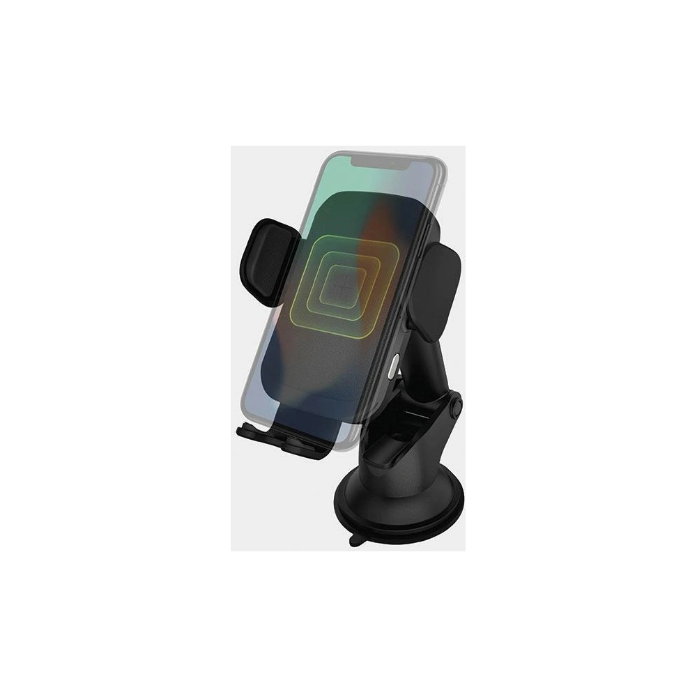 Wholesale ENERGEA Wimount Sense 2.0 car holder with inductive charger for cockpit / windshield / air vent black - ENG117 - {ean13} - Hurt