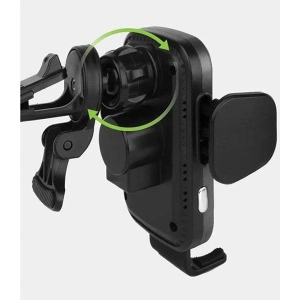 ENERGEA Wimount Sense 2.0 car holder with inductive charger for cockpit / windshield / air vent black