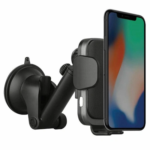 Uchwyt samochodowy z ładowarką indukcyjną ENERGEA Wimount Sense 2.0 na kokpit / szybę / do kratki nawiewu czarny/black