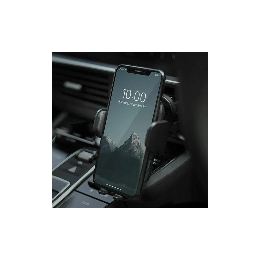 Wholesale ENERGEA Wimount Sense 2.0 car holder with inductive charger for cockpit / windshield / air vent black - ENG117 - {ean13} - Hurt