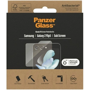 Hurtownia GSM - Edzett üveg PanzerGlass Classic Fit Samsung Galaxy Z Flip5 Képernyővédő Antibakteriális - PZG484 - {ean13} - Hurt