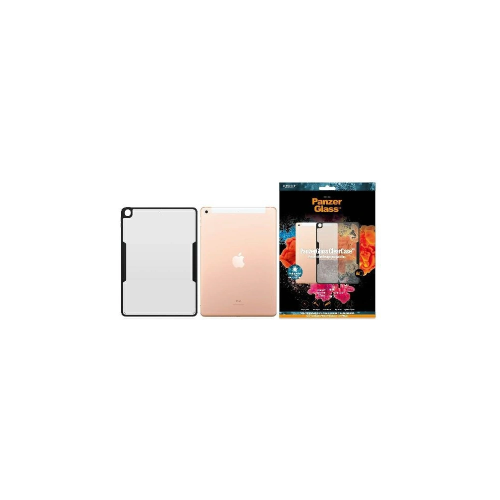 Wholesale PanzerGlass ClearCase Apple iPad 10.2 2019/2020/2021 (7, 8, 9 gen) Antibacterial black - PZG486 - {ean13} - Hurt