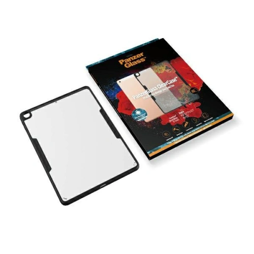 Etui PanzerGlass ClearCase Apple iPad 10.2 2019/2020/2021 (7., 8. i 9 generacji) Antibacterial czarne