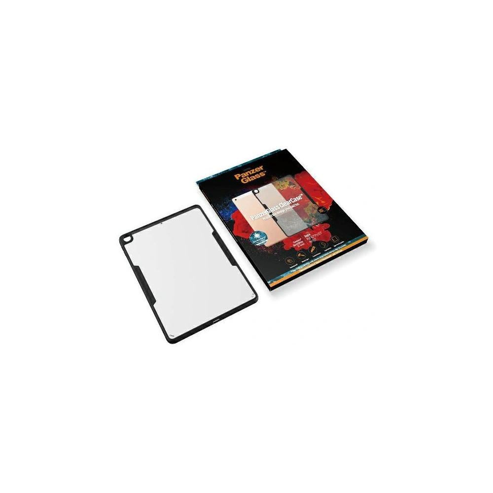 Wholesale PanzerGlass ClearCase Apple iPad 10.2 2019/2020/2021 (7, 8, 9 gen) Antibacterial black - PZG486 - {ean13} - Hurt