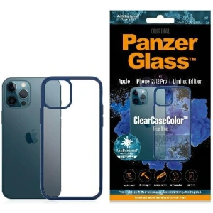 Hurtownia GSM - Etui PanzerGlass ClearCase Apple iPhone 12 / 12 Pro True Blue AB - PZG488 - {ean13} - Hurt