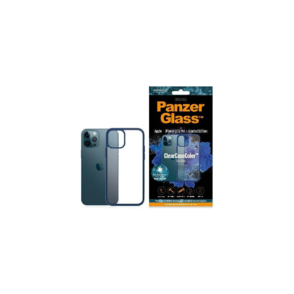 Hurtownia GSM - Case PanzerGlass ClearCase Apple iPhone 12 / 12 Pro True Blue AB - PZG488 - {ean13} - Hurt