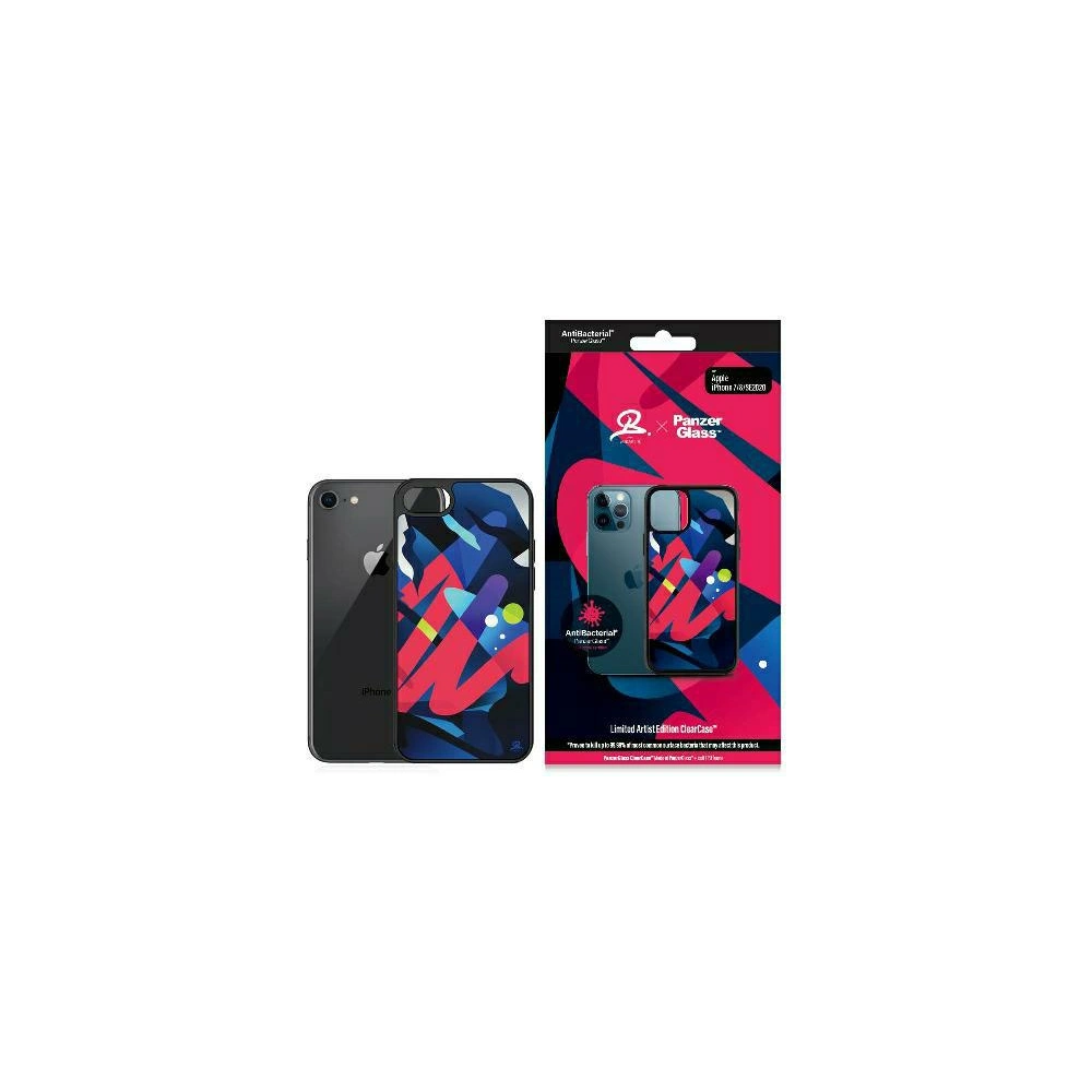 Hurtownia GSM - Case PanzerGlass ClearCase Apple iPhone 7 / 8 / SE / SE 2022 Mikael B Limited Artist Edition Antibakteriell - PZG489 - {ean13} - Hurt