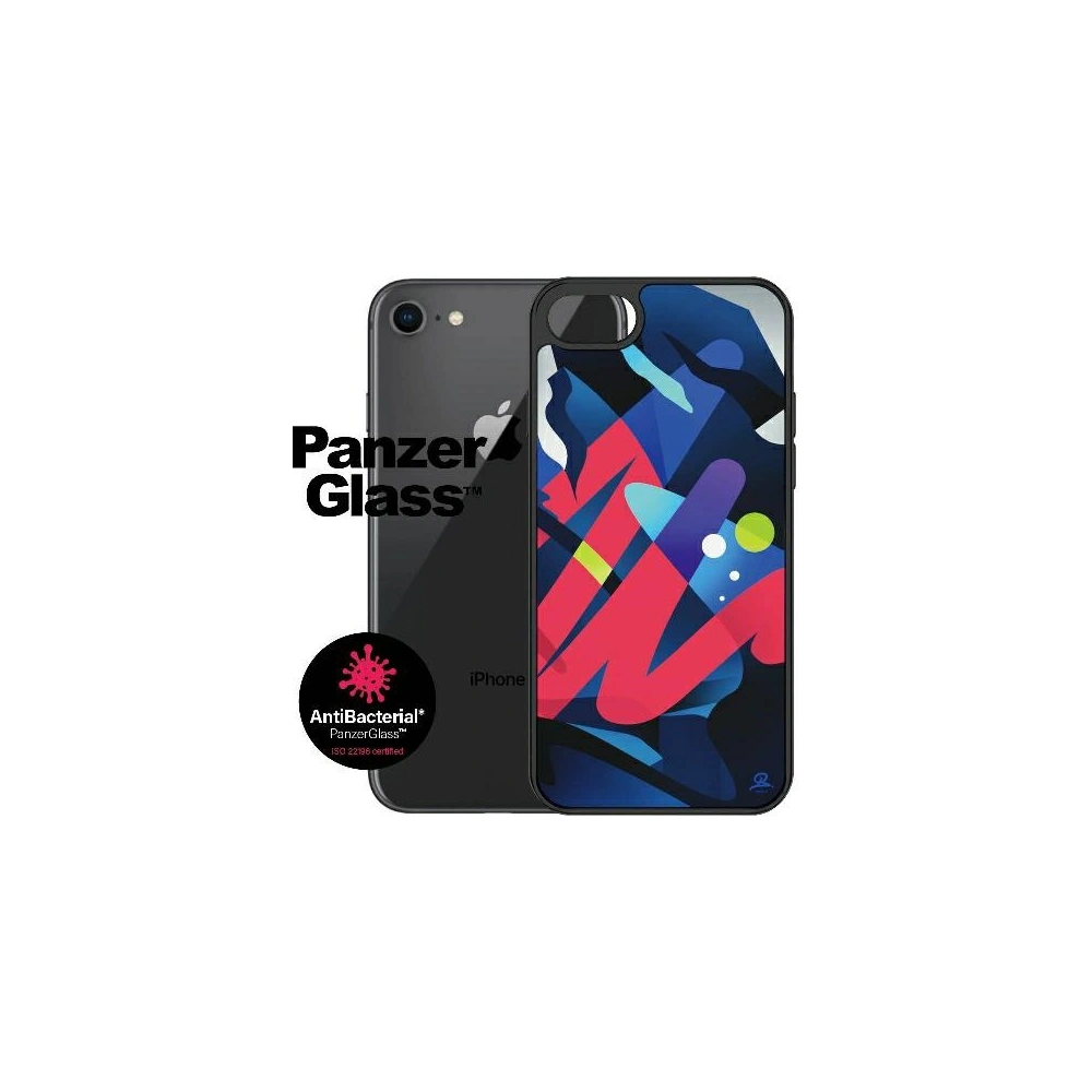 Hurtownia GSM - Case PanzerGlass ClearCase Apple iPhone 7 / 8 / SE / SE 2022 Mikael B Limited Artist Edition Antibakteriell - PZG489 - {ean13} - Hurt