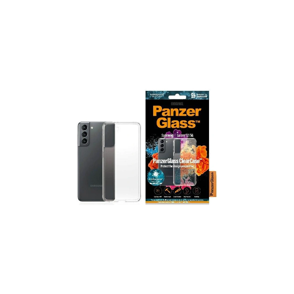 Hurtownia GSM - Etui PanzerGlass ClearCase Samsung Galaxy S21 průhledné - PZG491 - {ean13} - Hurt