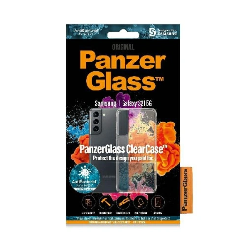 Etui PanzerGlass ClearCase Samsung Galaxy S21 przezroczyste