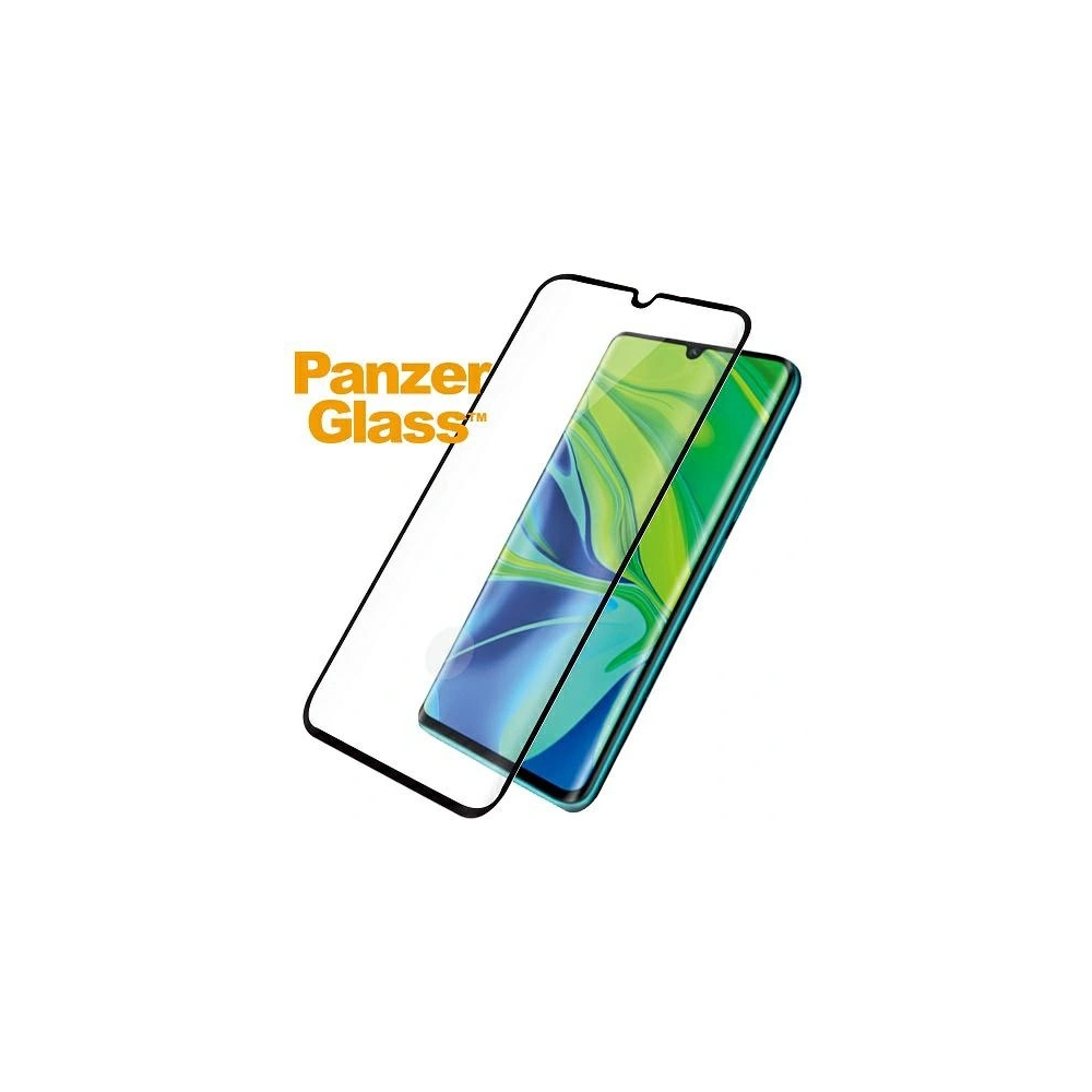 Hurtownia GSM - Gehärtetes Glas PanzerGlass Curved Regular Redmi Note 10 Lite / Note 10 / Note 10 Pro Case Friendly Finger Print schwarz - PZG492 - {ean13} - Hurt