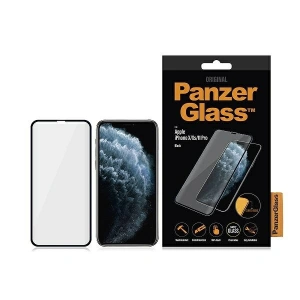 Hurtownia GSM - Tvrzené sklo PanzerGlass Curved Super+ Apple iPhone X / XS / 11 Pro černé - PZG493 - {ean13} - Hurt