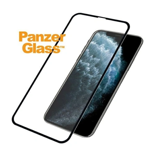 Szkło hartowane PanzerGlass Curved Super+ Apple iPhone X / XS / 11 Pro czarne