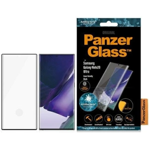 Wholesale PanzerGlass Curved Super+ Samsung Galaxy Note 20 Ultra Case Friendly Finger Print AntiBacterial black - PZG494 - {ean13} - Hurt