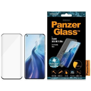 Hurtownia GSM - Tvrzené sklo PanzerGlass Curved Super+ Xiaomi Mi 11 / Mi 11 Ultra Case Friendly Antibakteriální černé - PZG496 - {ean13} - Hurt